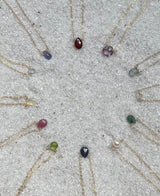 Birthstone necklace