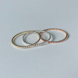 Stacking Twisted Ring