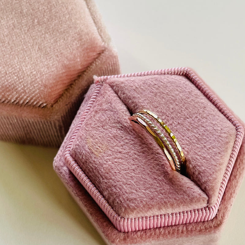 Stacking Twisted Ring