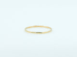 Stacking hammered ring